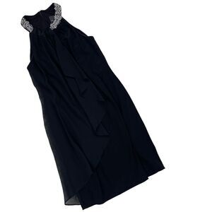 Adrianna Papell Halter Cocktail Dress